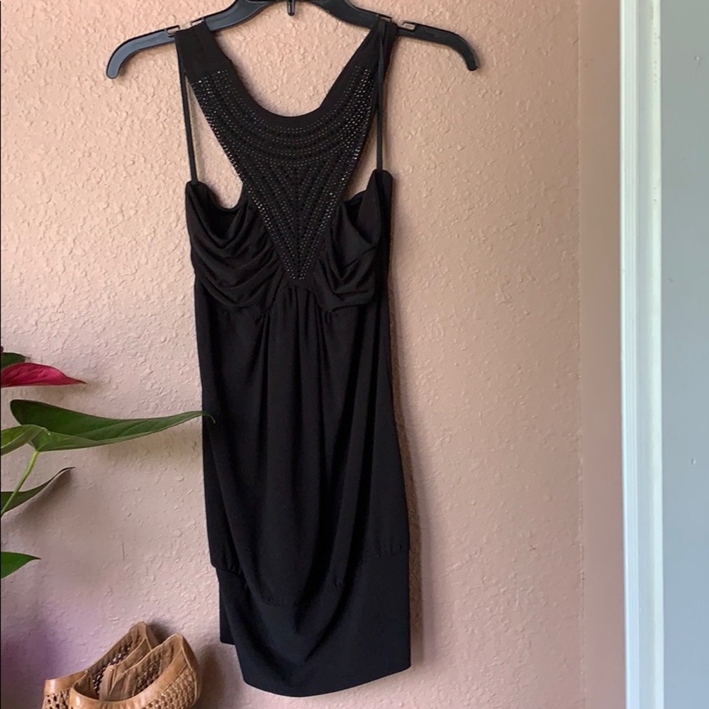 Black dress top
